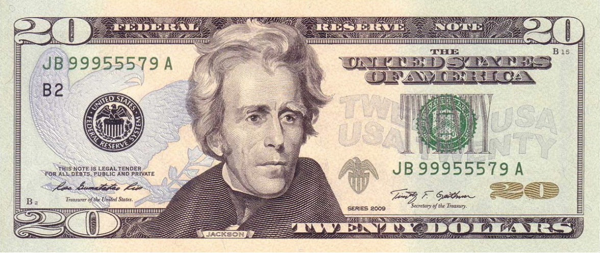 Twenty Dollar Bill